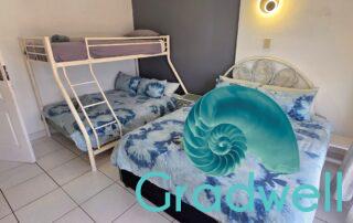 3rd bedroom with bunk – Seabrook 302