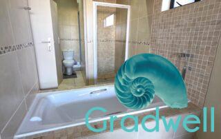 Open plan bath, toilet & shower – Whale Rock 15